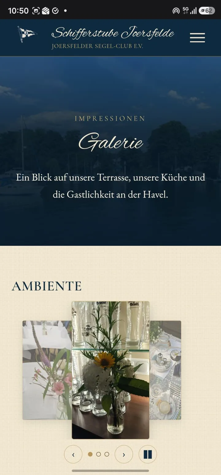 Mobile Galerieansicht der Schifferstube Joersfelde